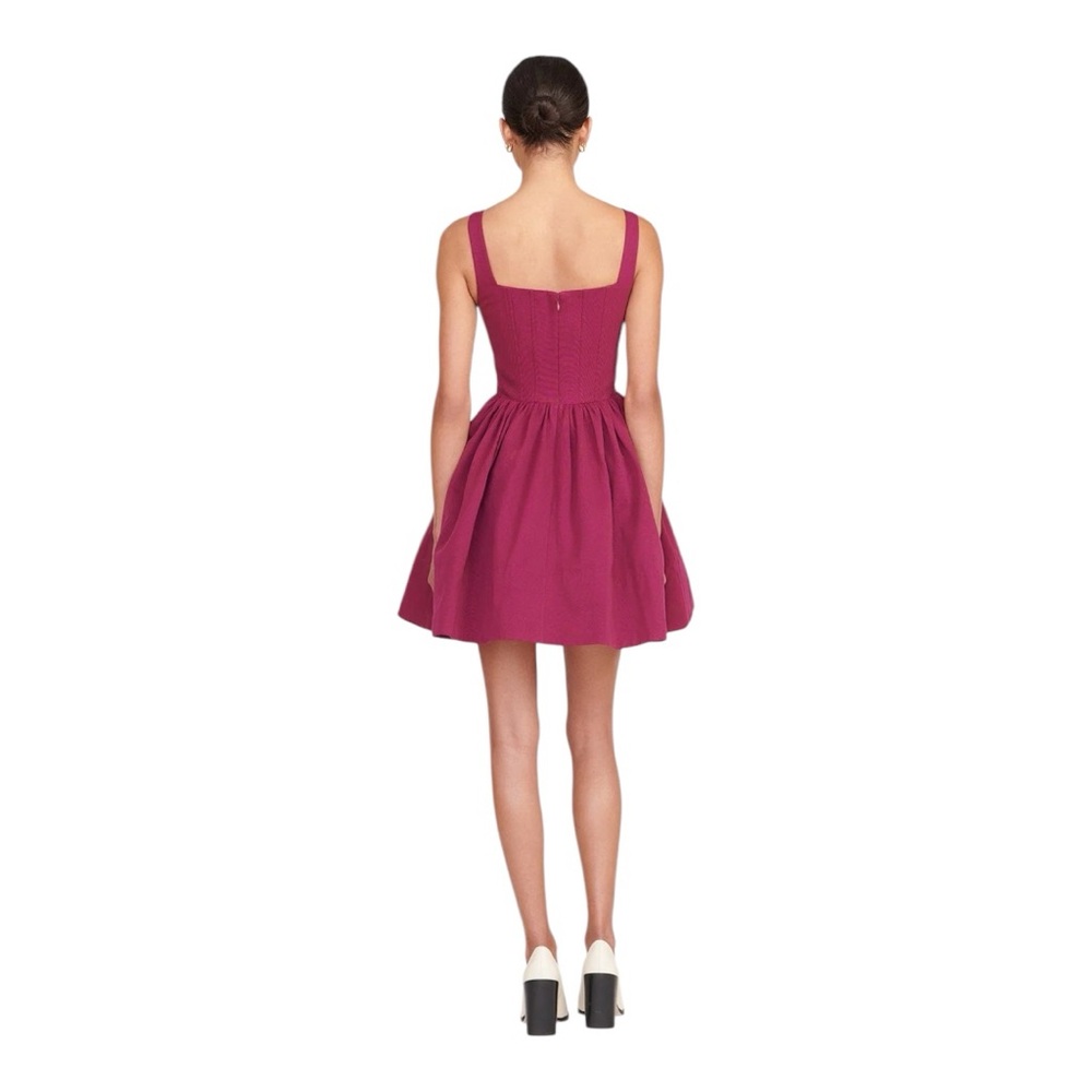 STAUD Red Corset Dress - Picture 4 of 5